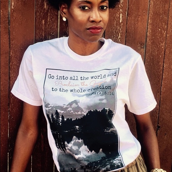 Christian Tee. Distinction Tees brand S-XXL unisex - Picture 3 of 3